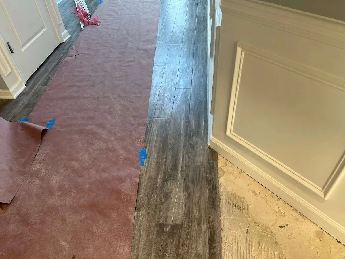 Completed marble shower restoration in Natchez